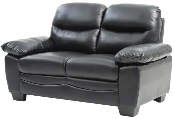Marta - Loveseat - Black