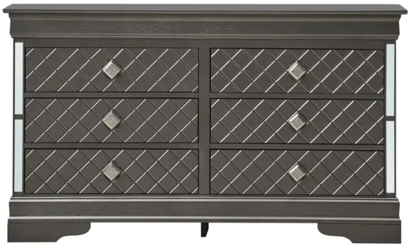 Verona - Dresser - Metalic Black
