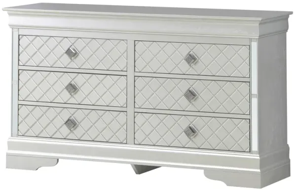 Verona - Dresser - Silver Champagne
