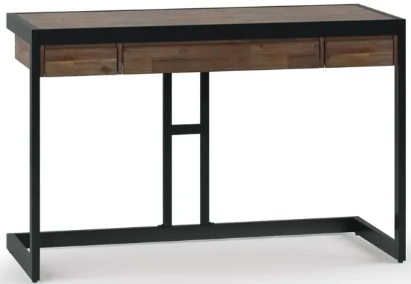 Erina - Small Desk - Rustic Natural Aged Brown