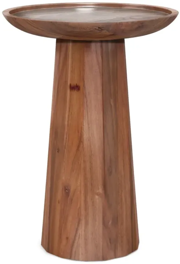 Dayton - Wooden Accent Table - Light Cognac