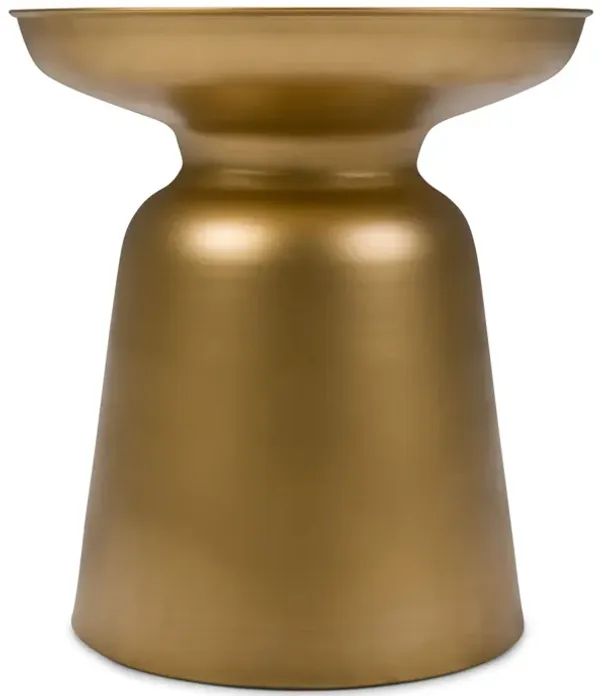Toby - Metal Accent Table - Gold