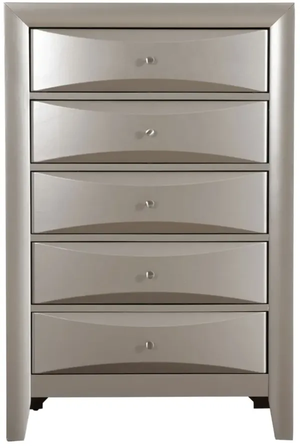 Marilla - Chest - Silver Champagne