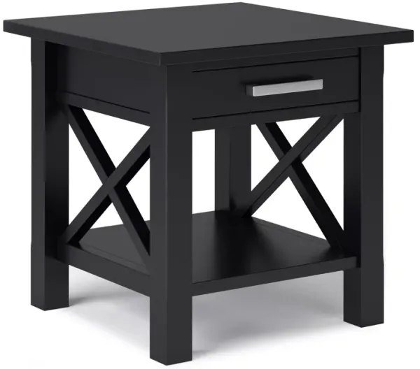Kitchener - End Table - Black
