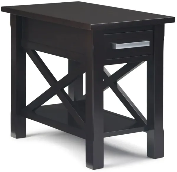 Kitchener - Narrow Side Table - Hickory Brown