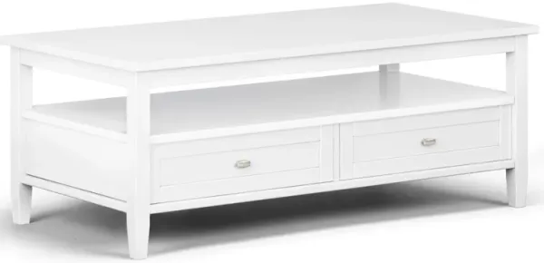 Warm Shaker - Coffee Table - White