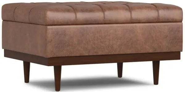 Mariah - Coffee Table Storage Ottoman - Brown