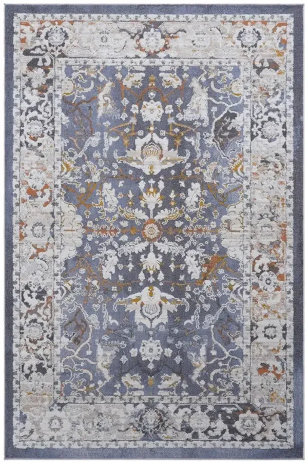 Payas - 5' X 7' Traditional Area Rug - Blue