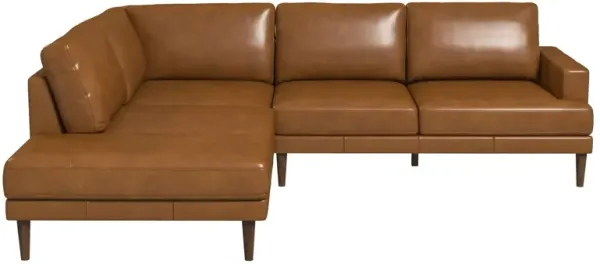 Corbin - Left Facing Sectional Sofa - Tan