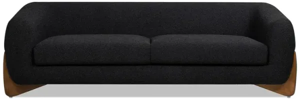 Alpine - Sherpa Sofa - Ebony Black Boucle