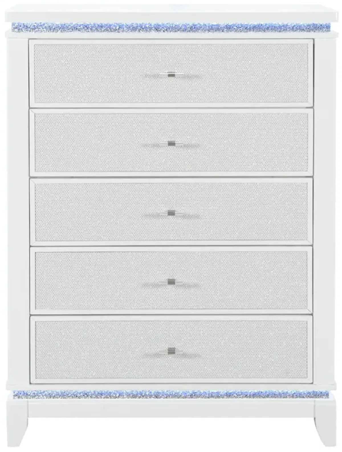 Adalid - Chest With LED Lighting - White