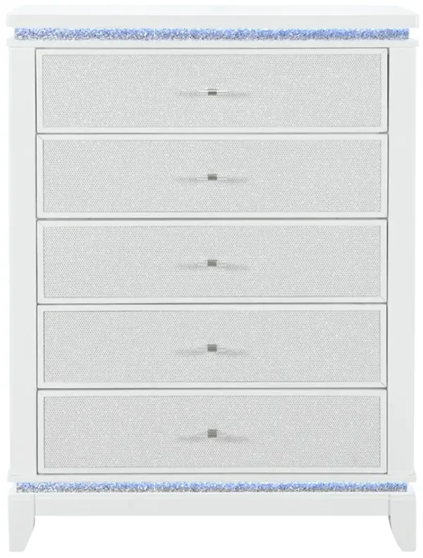 Adalid - Chest With LED Lighting - White