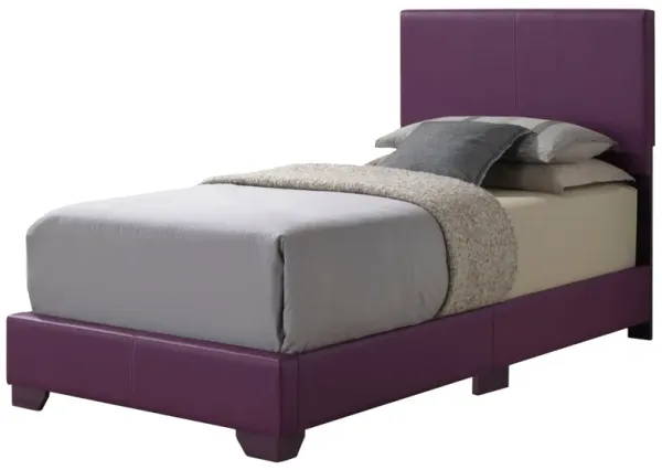 Twin Bed Stylish - Lively Purple Hue