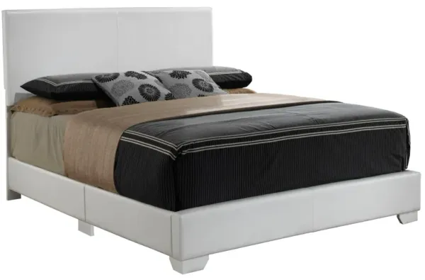 Full Bed Elegant Casual - White