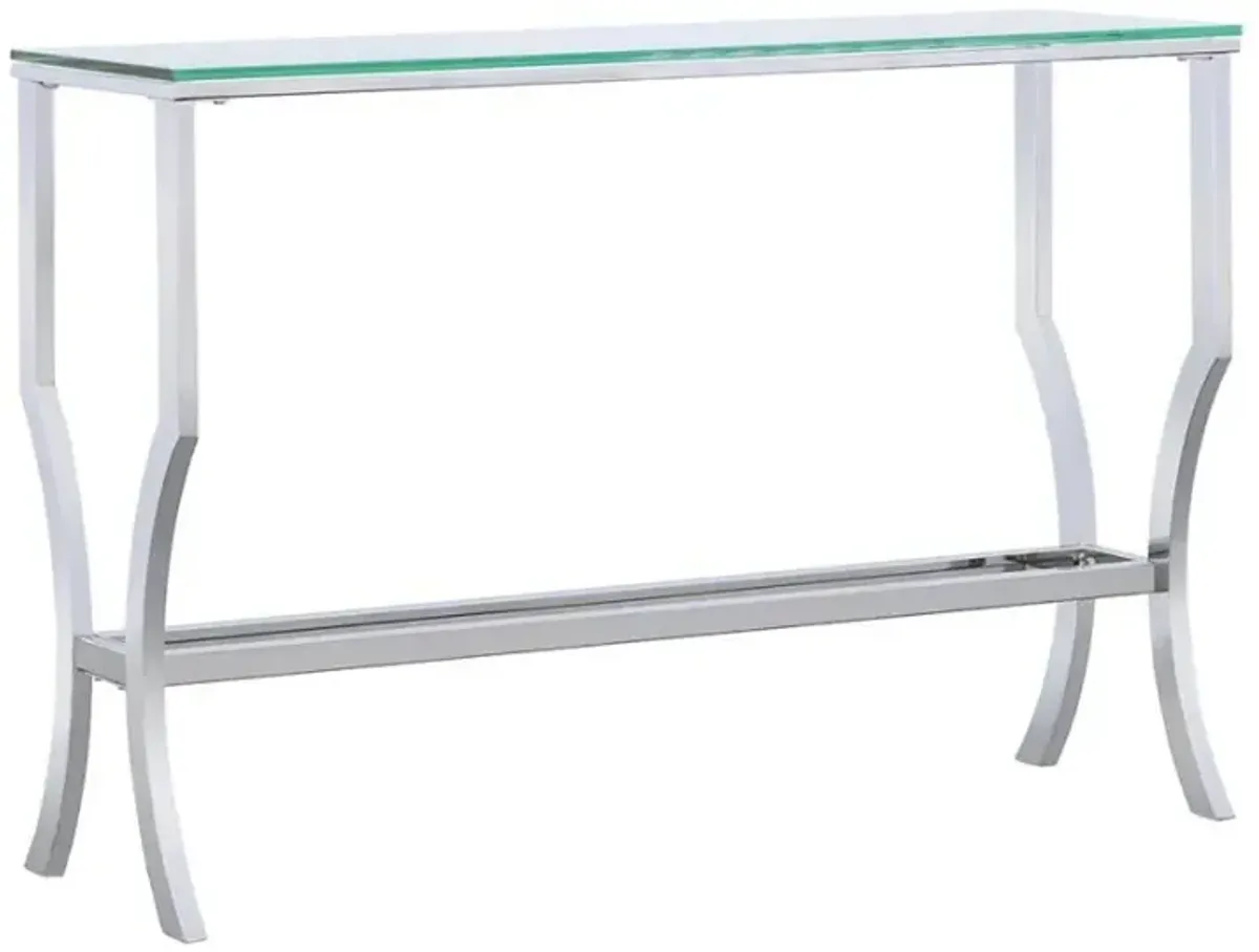 Saide - Rectangular Glass Top Table