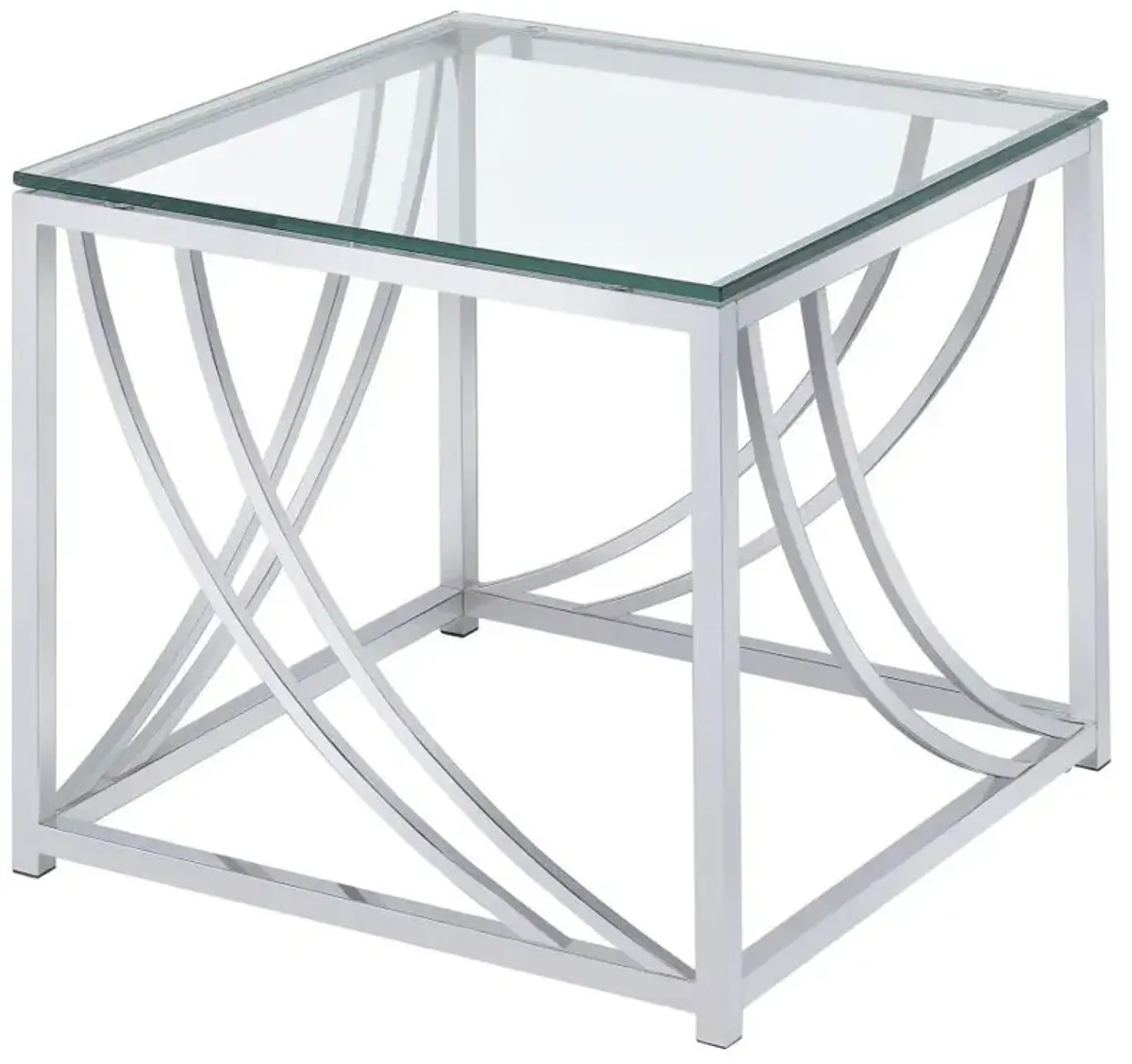 Lille - Glass Top Entryway Sofa Console Table Accents