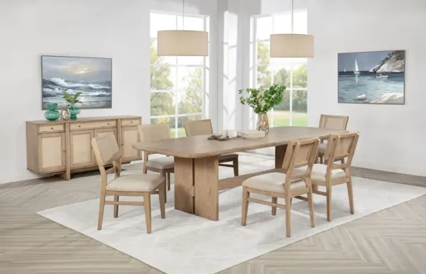 Kailani - Rectangular Wood Dining Table Set