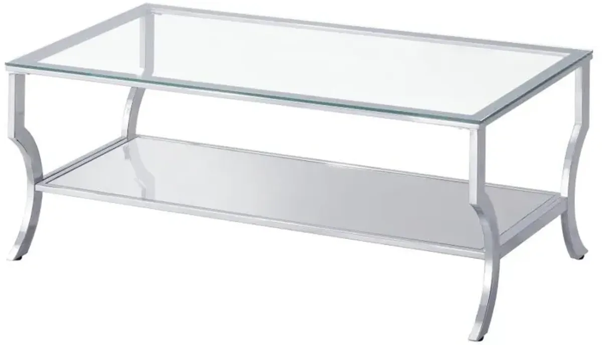 Saide - Glass Top Coffee And End Table Set