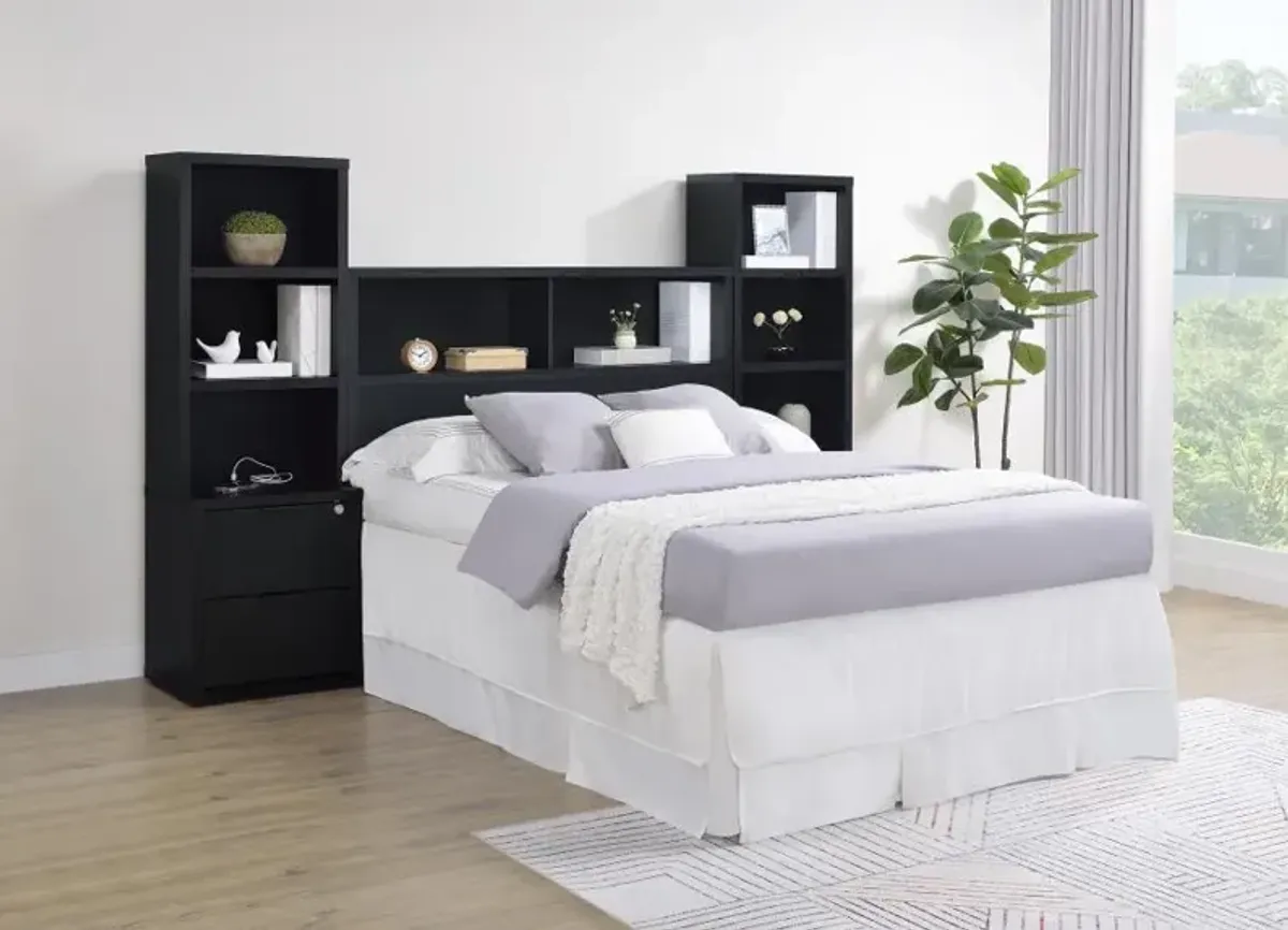 Westpark - 3 Piece Bedroom Set Bookcase Headboard