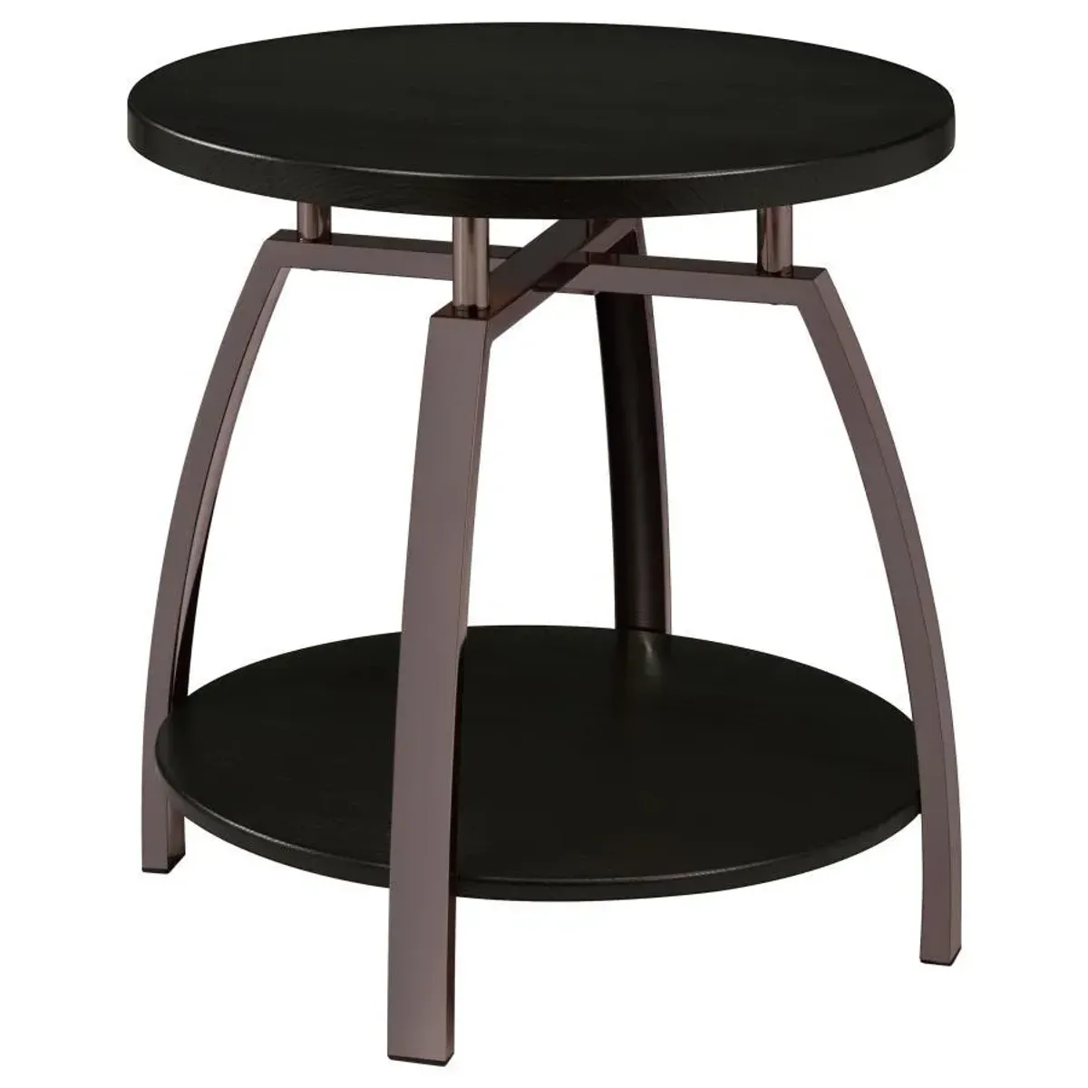 Dacre - Round Engineered Wood Top Table