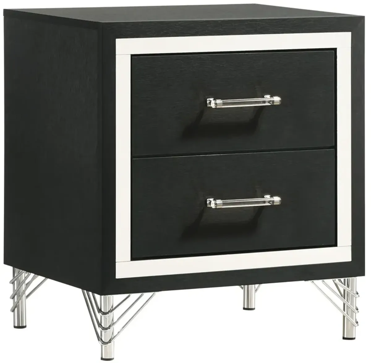 Lucia - 2-Drawer Nightstand - White