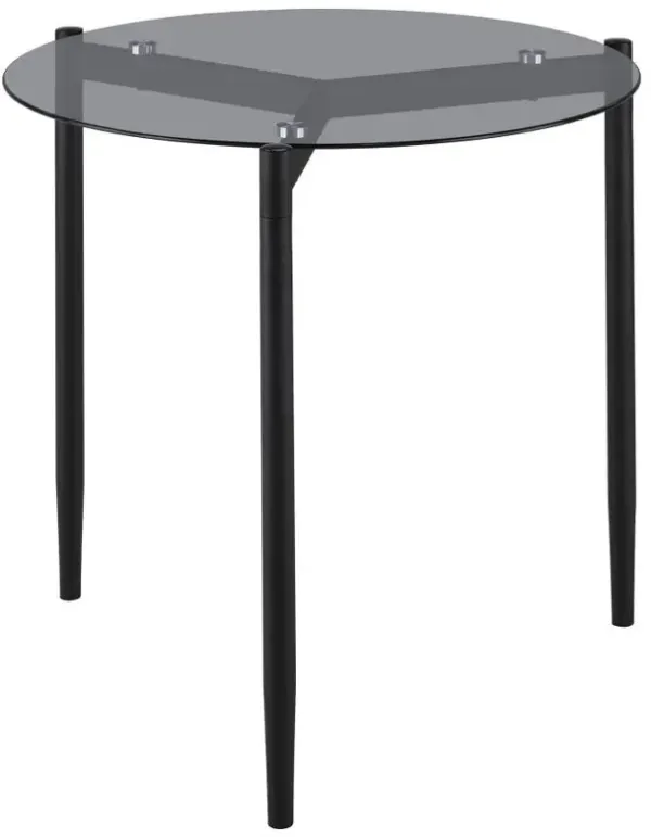 Rosalie - Round Smoked Glass Top Table