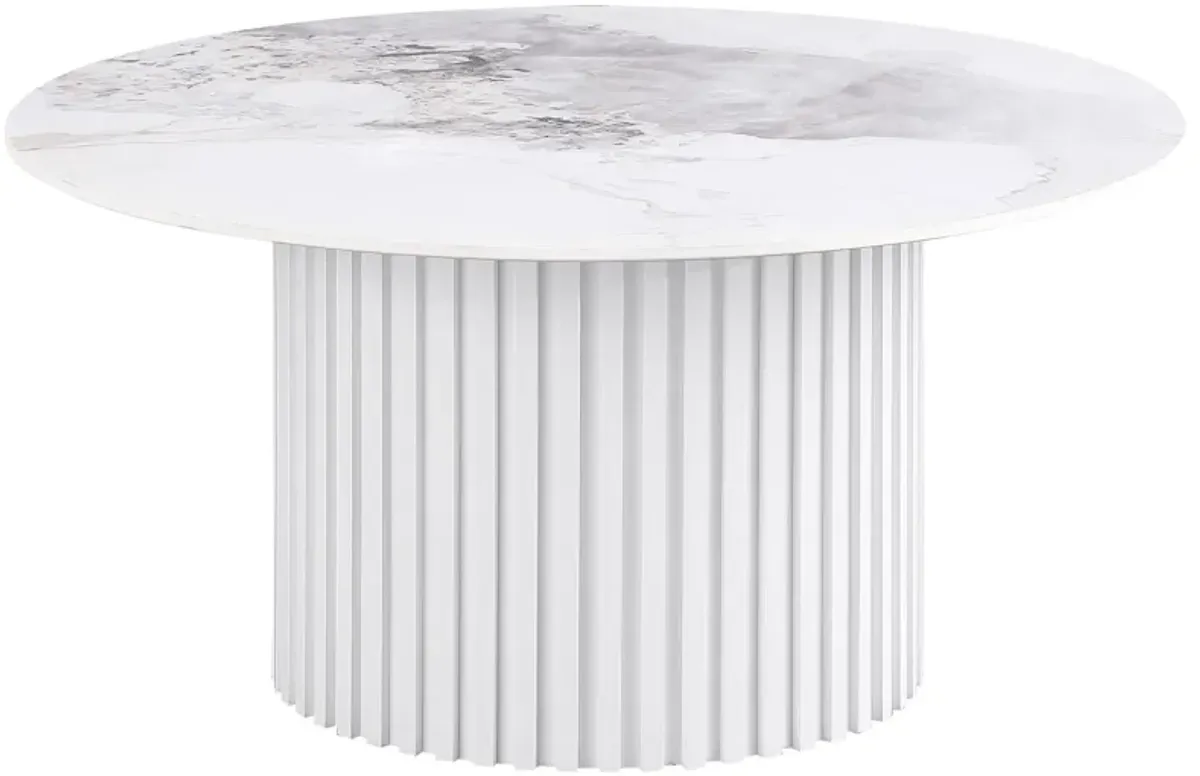 Rowena - Round Sintered Stone Table