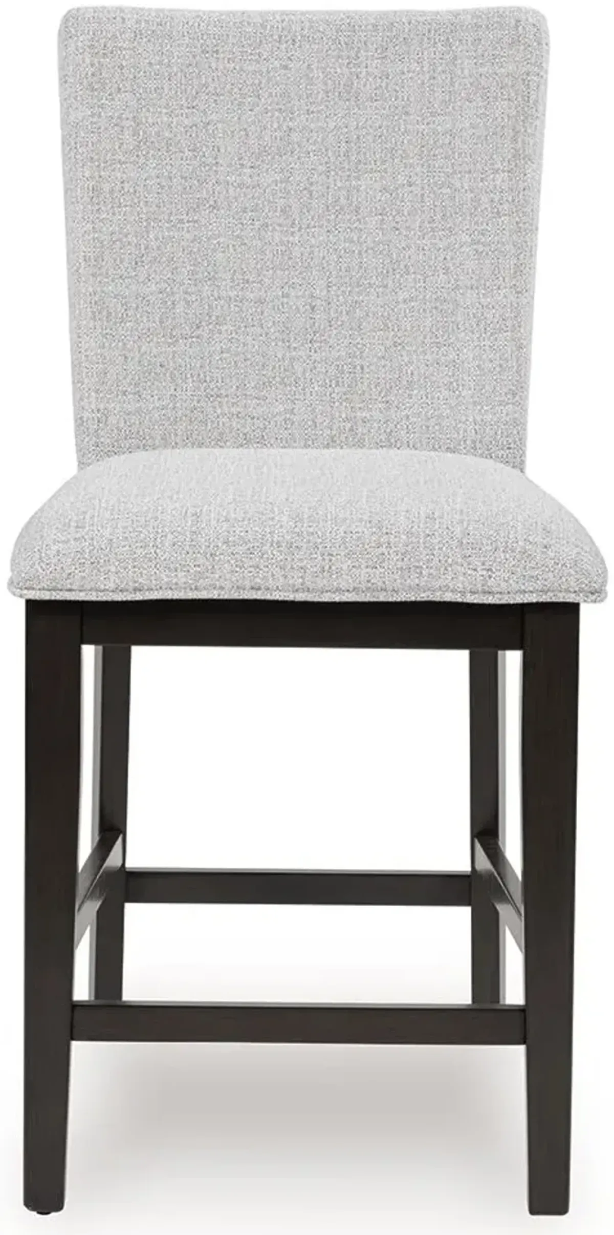 Neymorton - Dark Grayish Brown - 5 Pc. - Rectangular Dining Room Counter Table, 4 Barstools