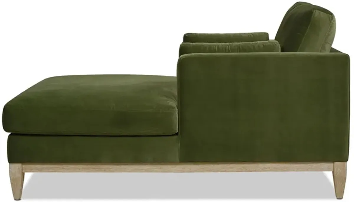 Knox - Modern Farmhouse Chaise Lounge Chair