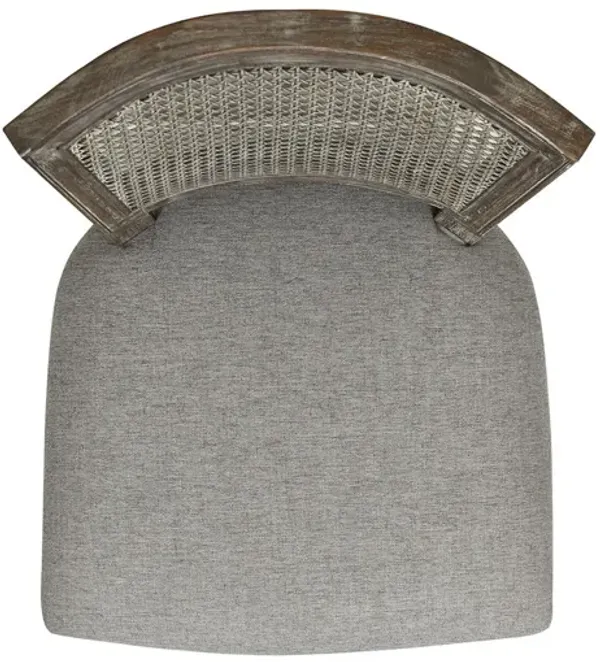 Triomphe - Rattan Wicker High Back Armless Counter Bar Stool