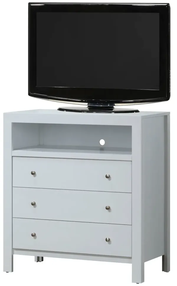 Elegant Transitional Media Chest