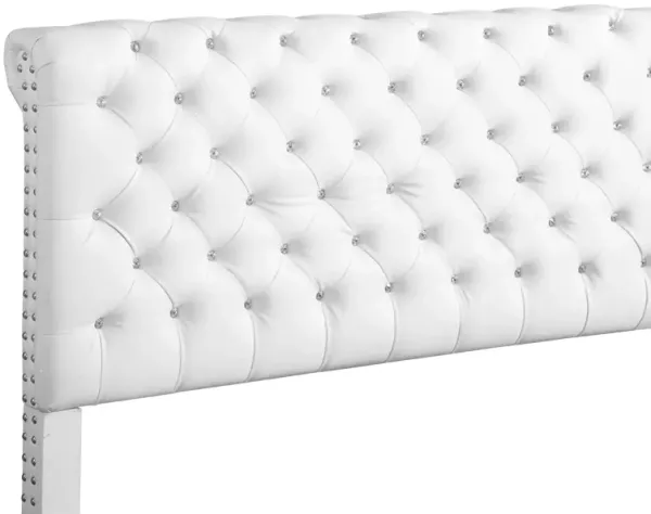 Elegant Transitional Upholstered Bed