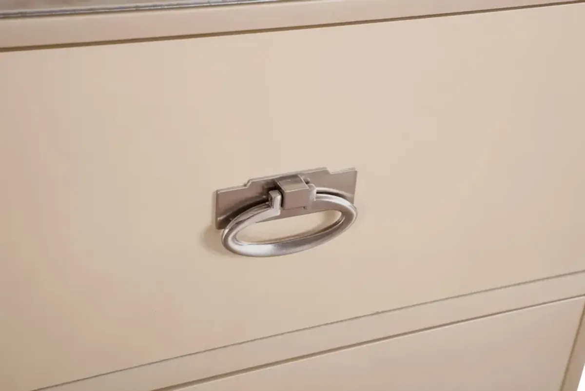 Contemporary Nightstand With Versatility