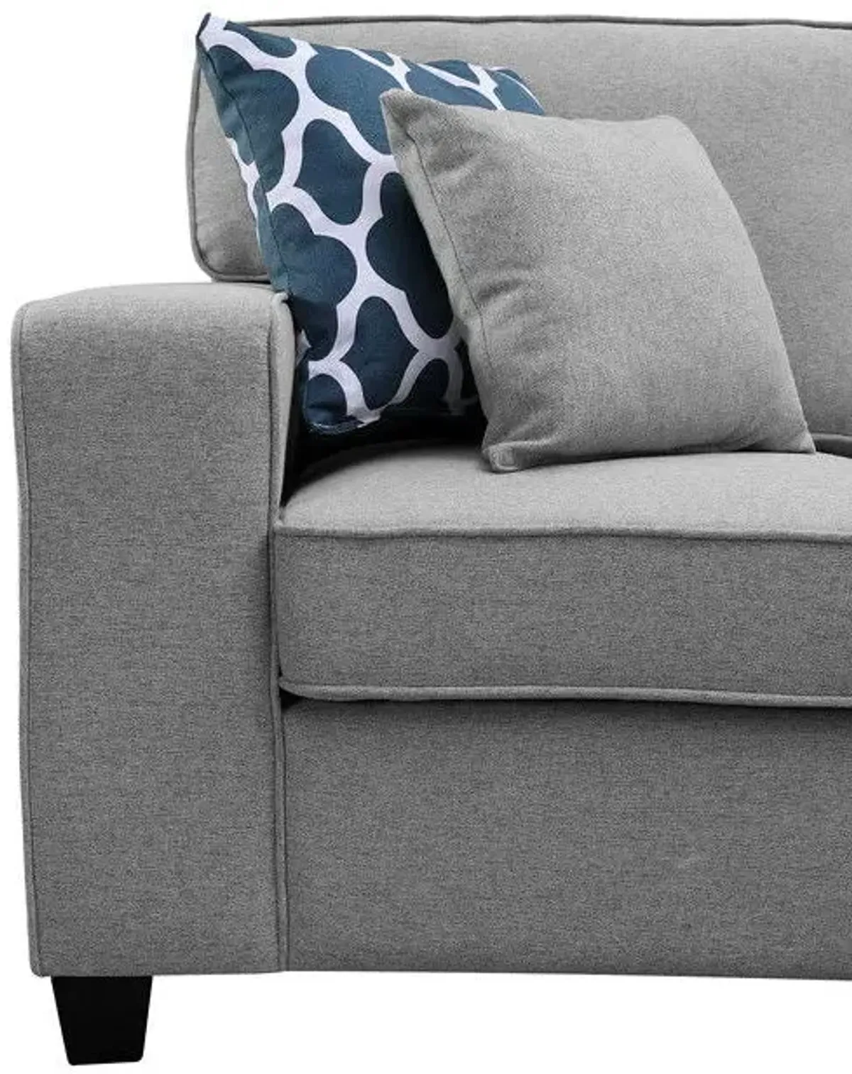 Casanova - 7 Piece Modular L-Shape Sectional Sofa With Ottoman