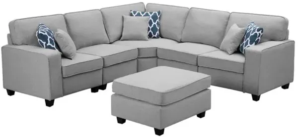 Sonoma - 6 Piece Modular L-Shape Sectional Sofa With Ottoman