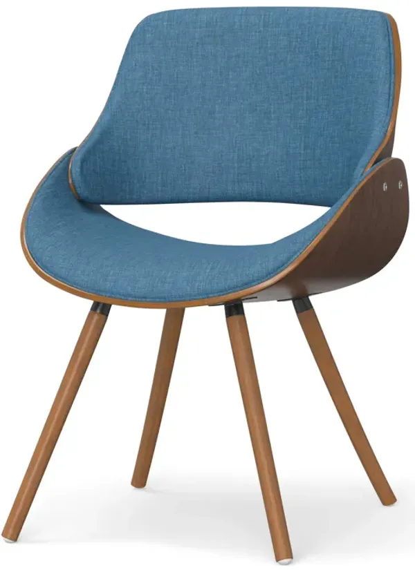 Malden - Bentwood Upholstered Dining Chair With Wood Back