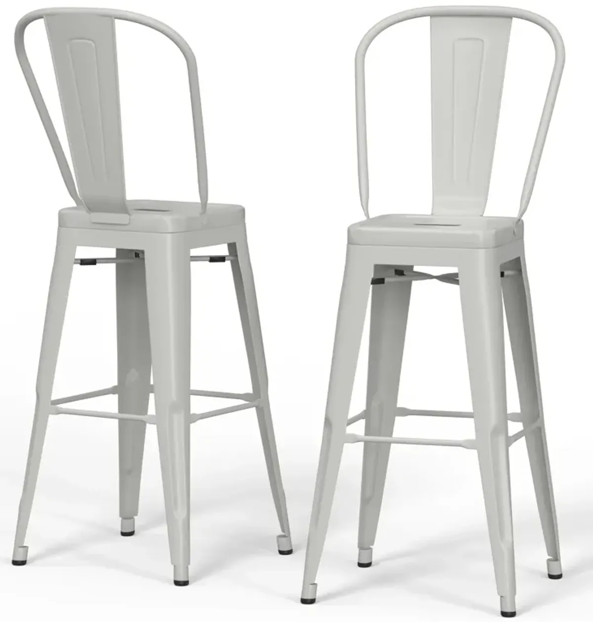 Fletcher - Handcrafted Metal Stool (Set of 2)