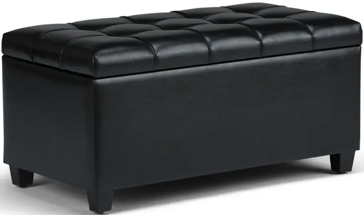 Sienna - Upholstered Storage Ottoman Bench
