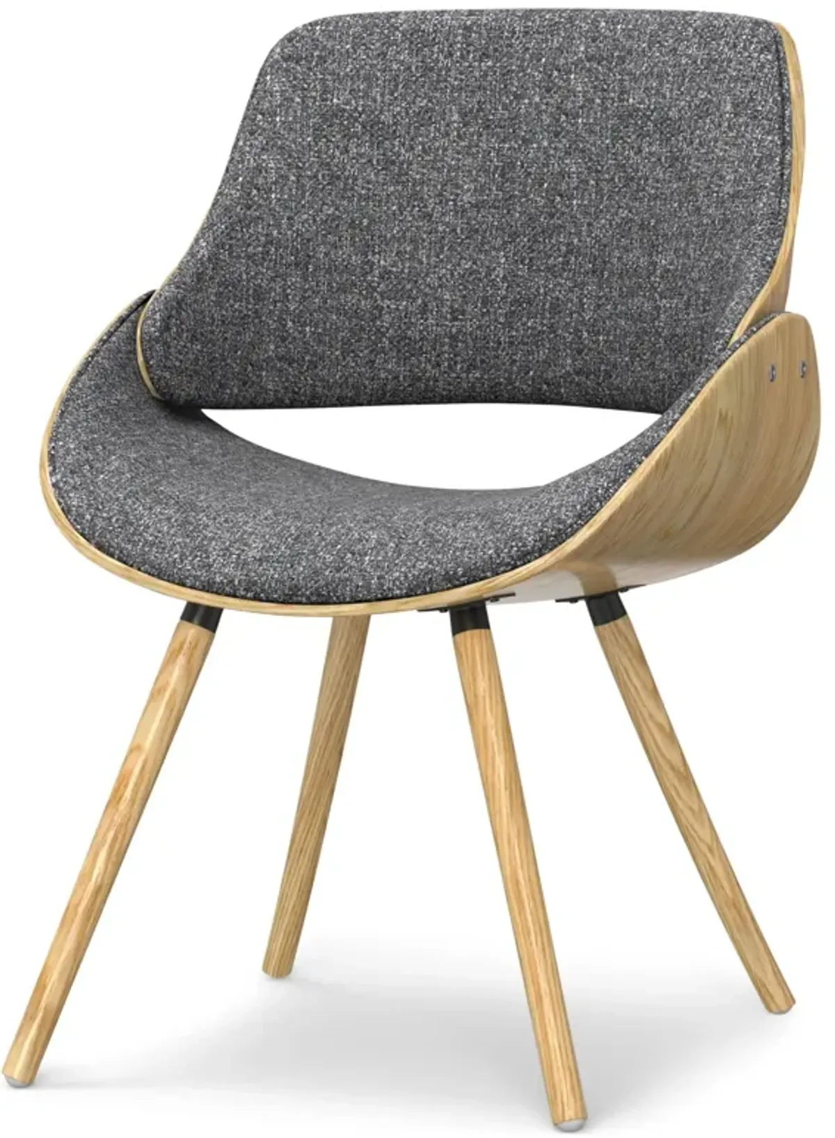 Malden - Bentwood Dining Chair With Wood Back