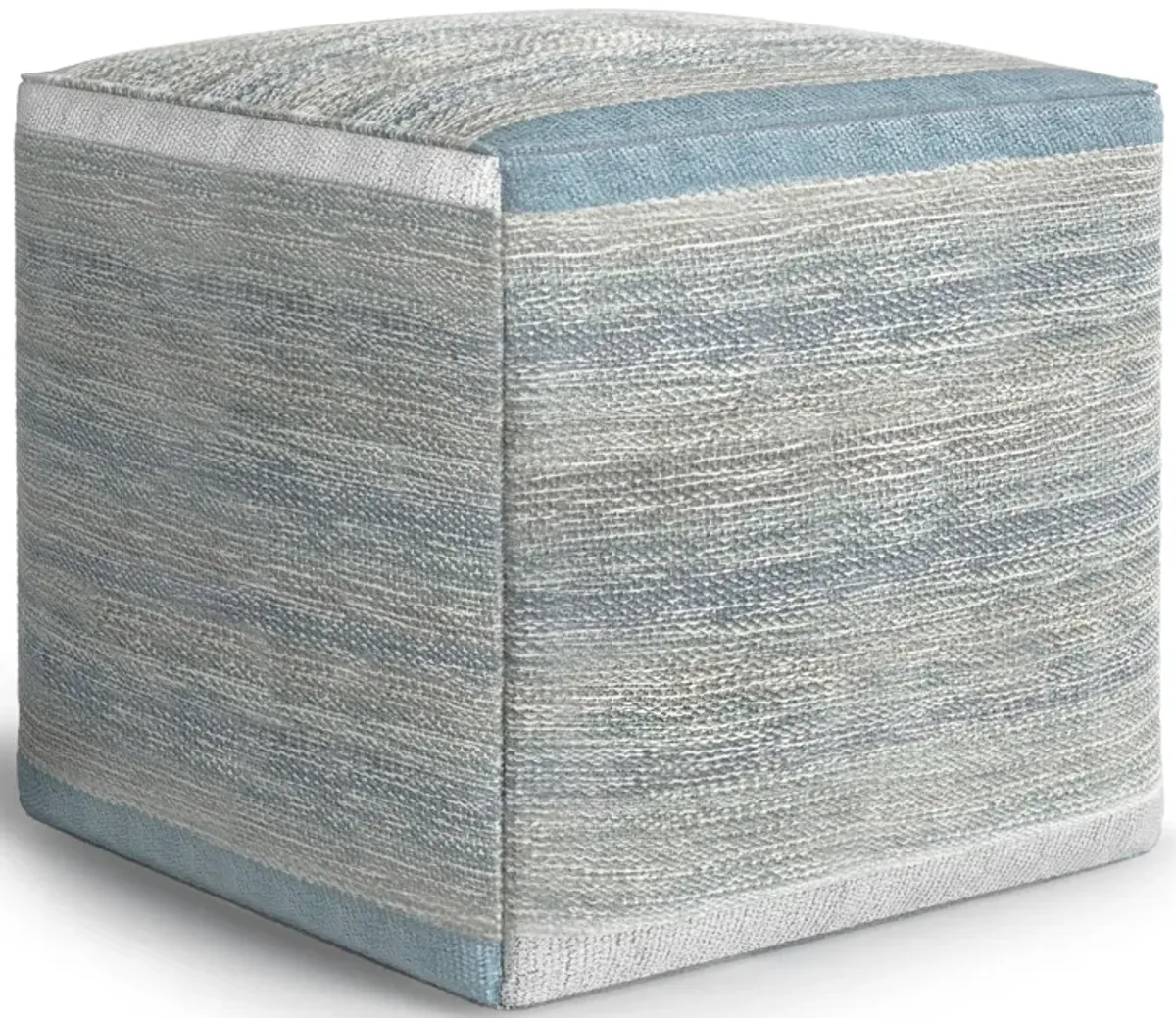 Naya - Upholstered Cube Pouf