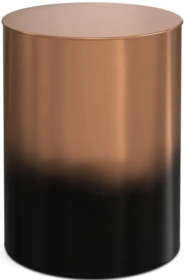 Curtis - Ombre Metal Cylinder Accent Table