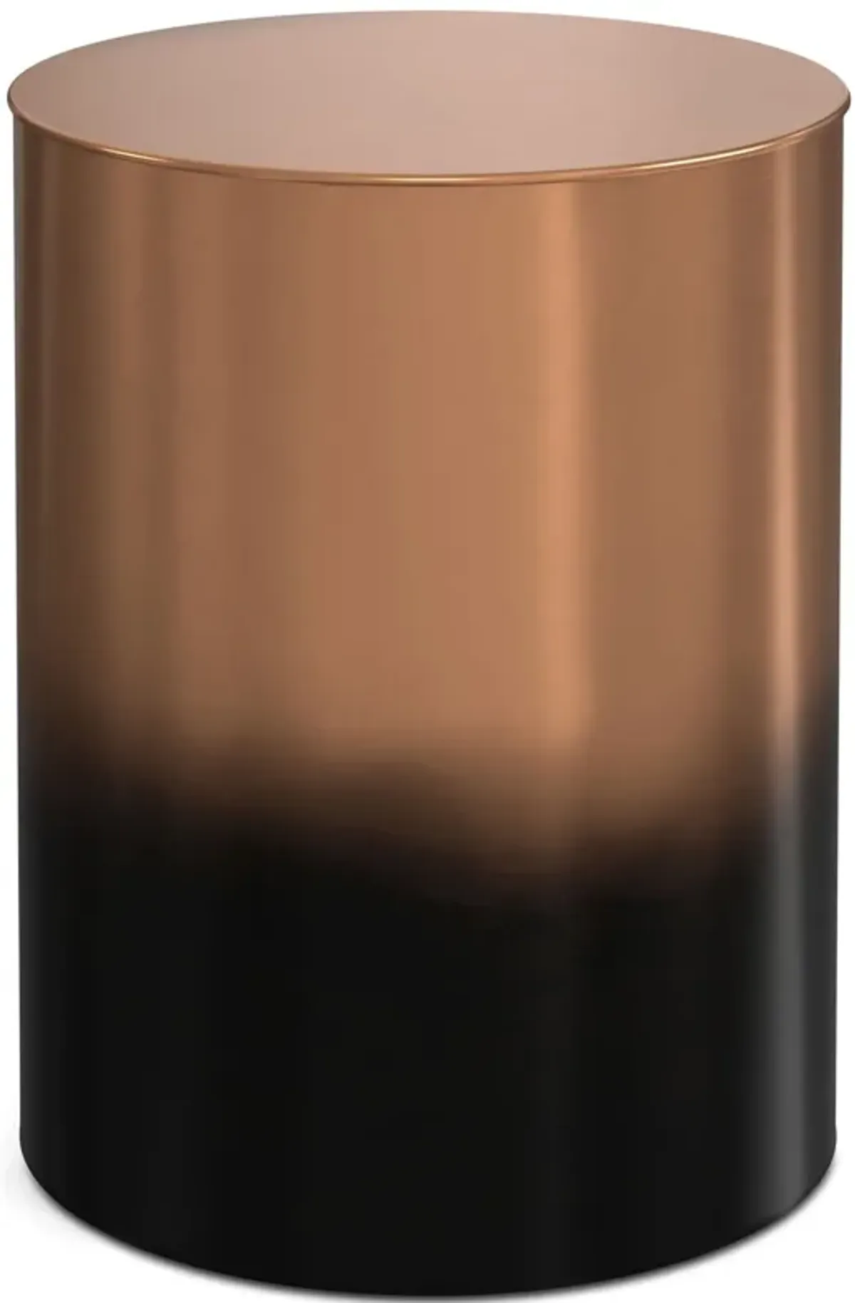 Curtis - Ombre Metal Cylinder Accent Table