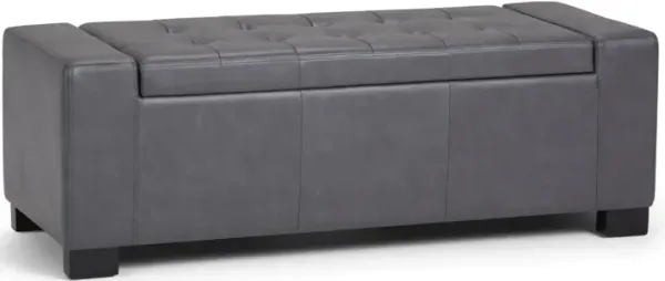Laredo - Contemporary Large Storage Ottoman