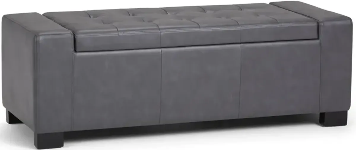 Laredo - Contemporary Large Storage Ottoman