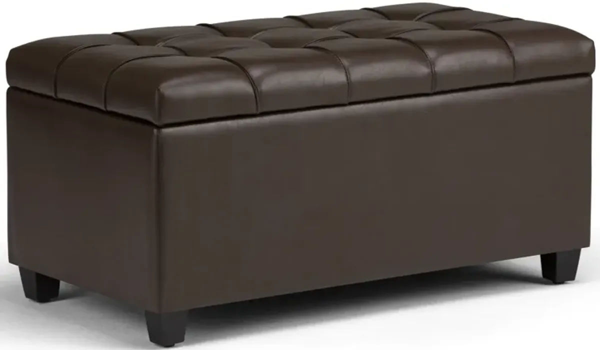 Sienna - Transitional Storage Ottoman Bench