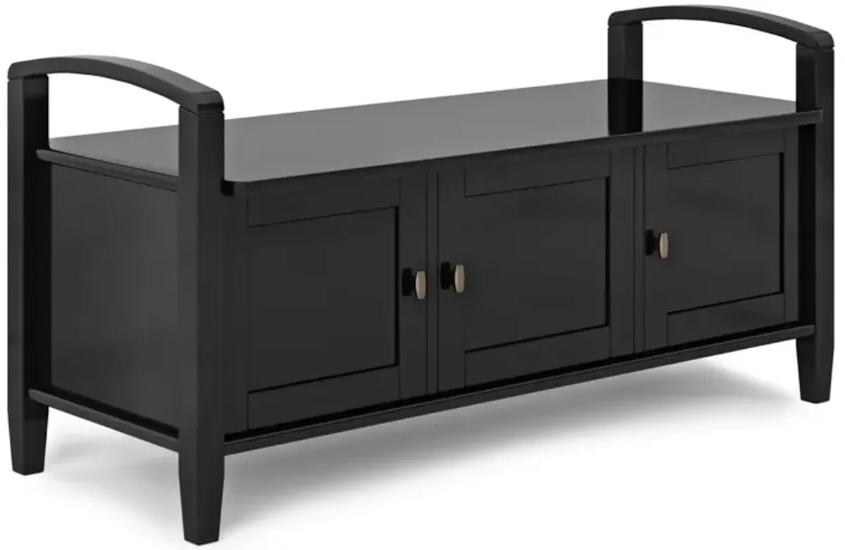 Warm Shaker - Handcrafted Entryway Storage Bench
