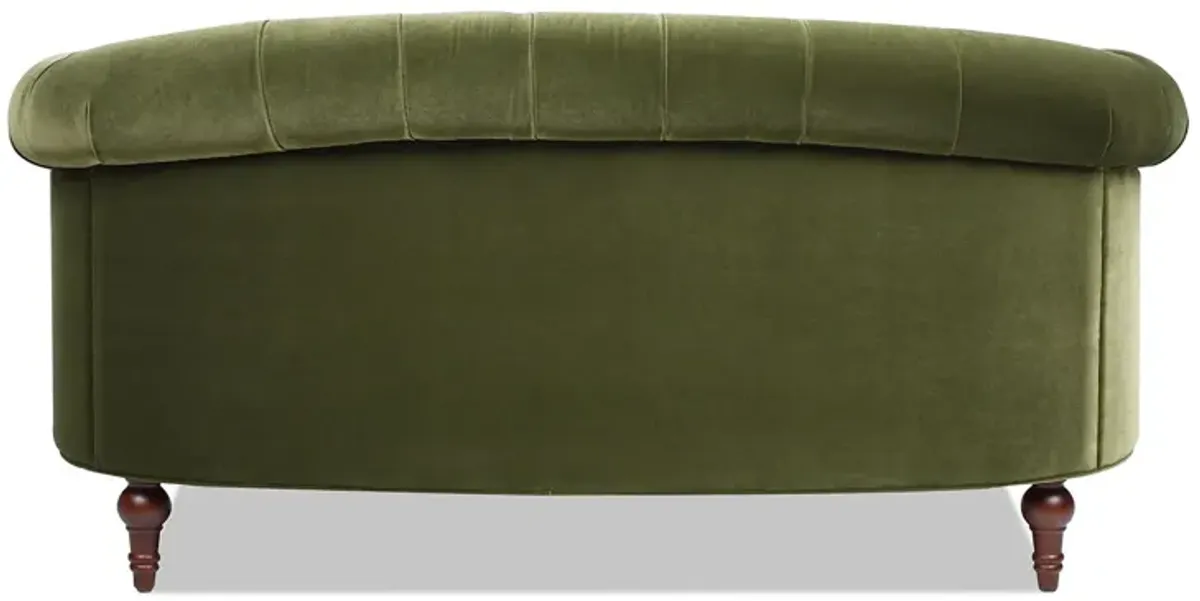 La Rosa - Victorian Chesterfield Loveseat