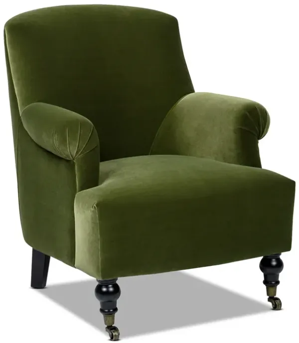 Eloise - Design Pleated Sock Arm Accent Armchair