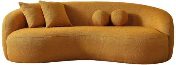 Drake - Japandi Style Curvy Boucle Sofa