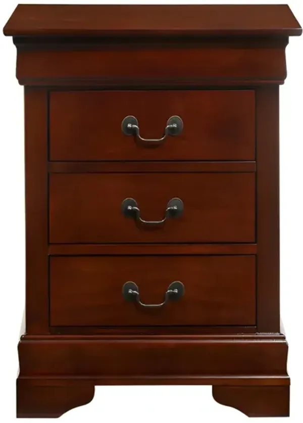 Louis Phillipe - Nightstand - Wood